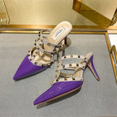 Tacones de hada de punta alta para mujer